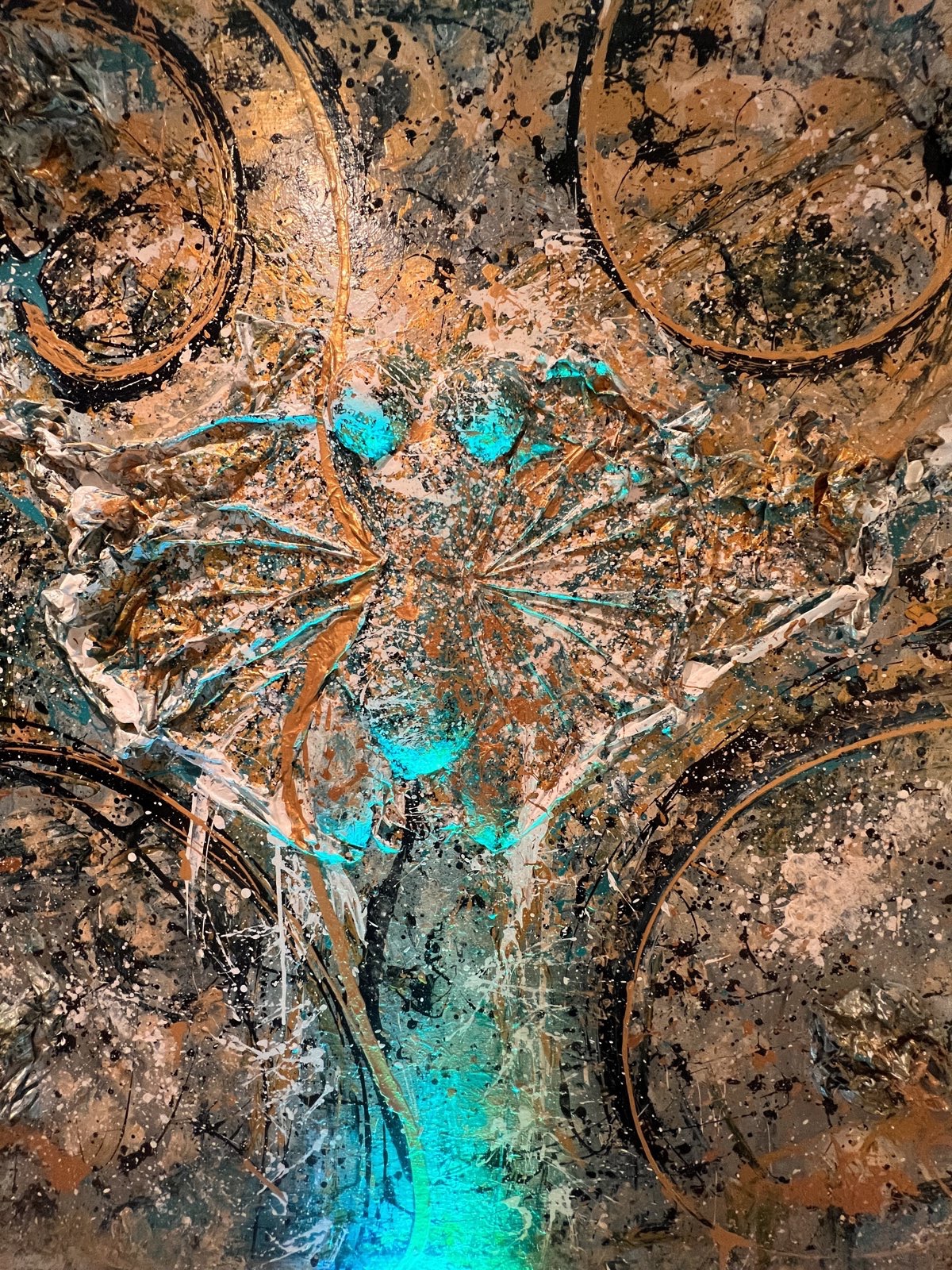 Sculptures on Canvas, The Kintsugi Series