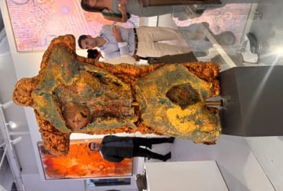 Me & You — oxidized copper, zinc, foam, resin, On request, by Polen Cerci
