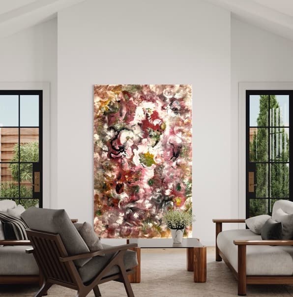 Red Velvet & Milky Way — fine art giclée print by Polen Cerci